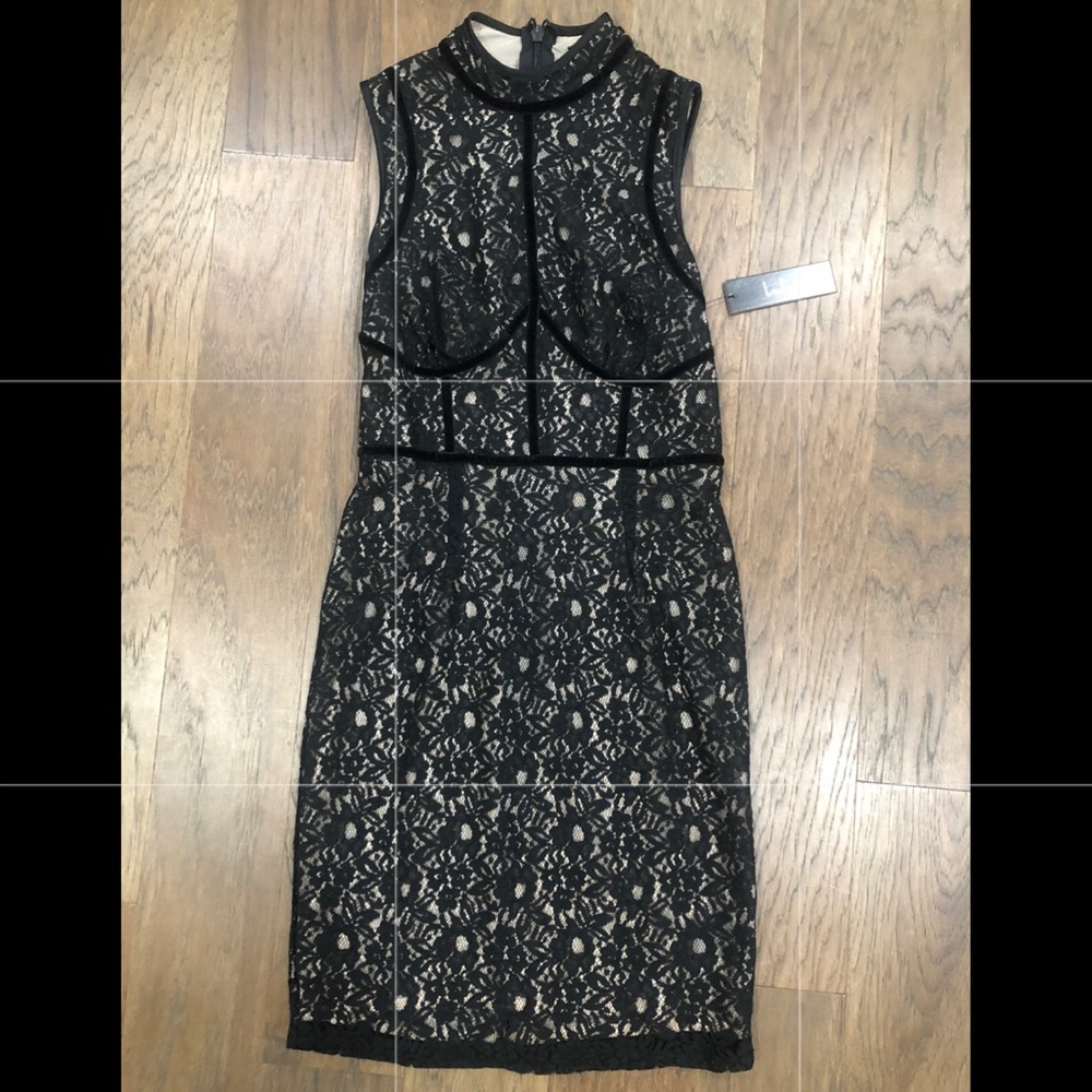 Lulu’s Black Lace Dress - Small NWT
